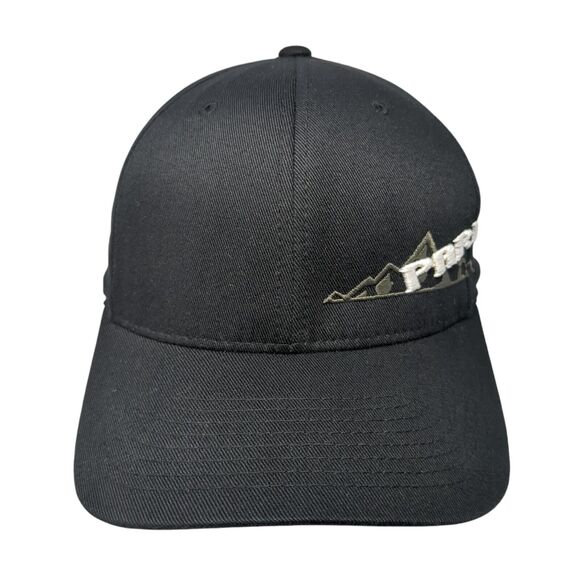 Parleys Diesel Fitted Hat Black L-XL Stretch Flexfit Embroidered 6 Panel - Picture 1 of 8